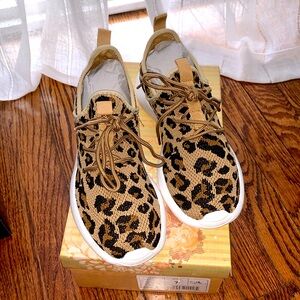 Leopard Print Sneakers